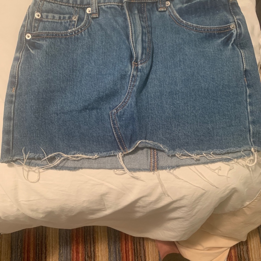 Denim skirt